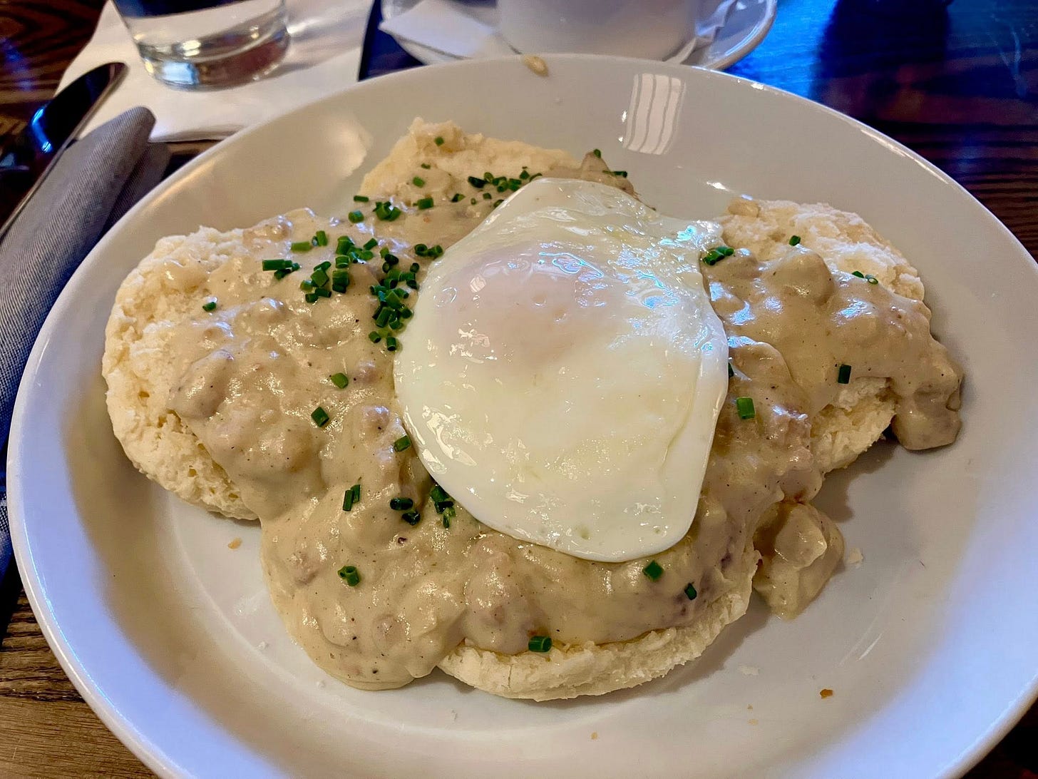 May be an image of poached egg