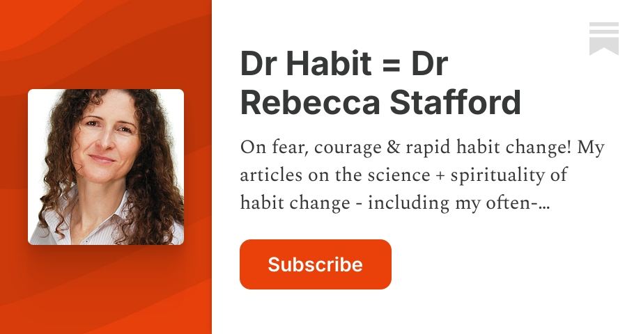 Dr Habit = Dr Rebecca Stafford | Substack
