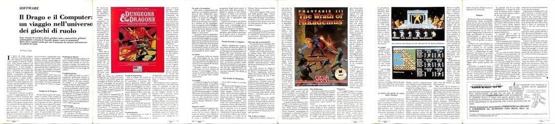 Miniature (non leggibili) dell'articolo di Franco Toldi digitalizzato