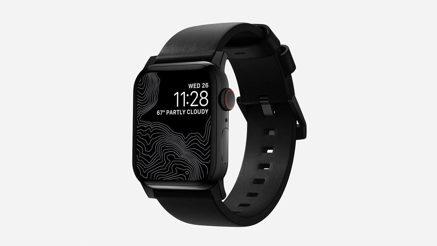 Nomad Modern Leather Band