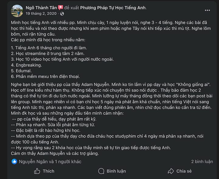 Phương pháp dạy và học 