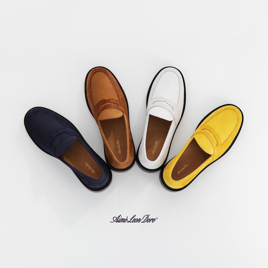 靴 Aime Leon Dore Penny Loafer US6 Aime Leon Dore Penny Loafer US6