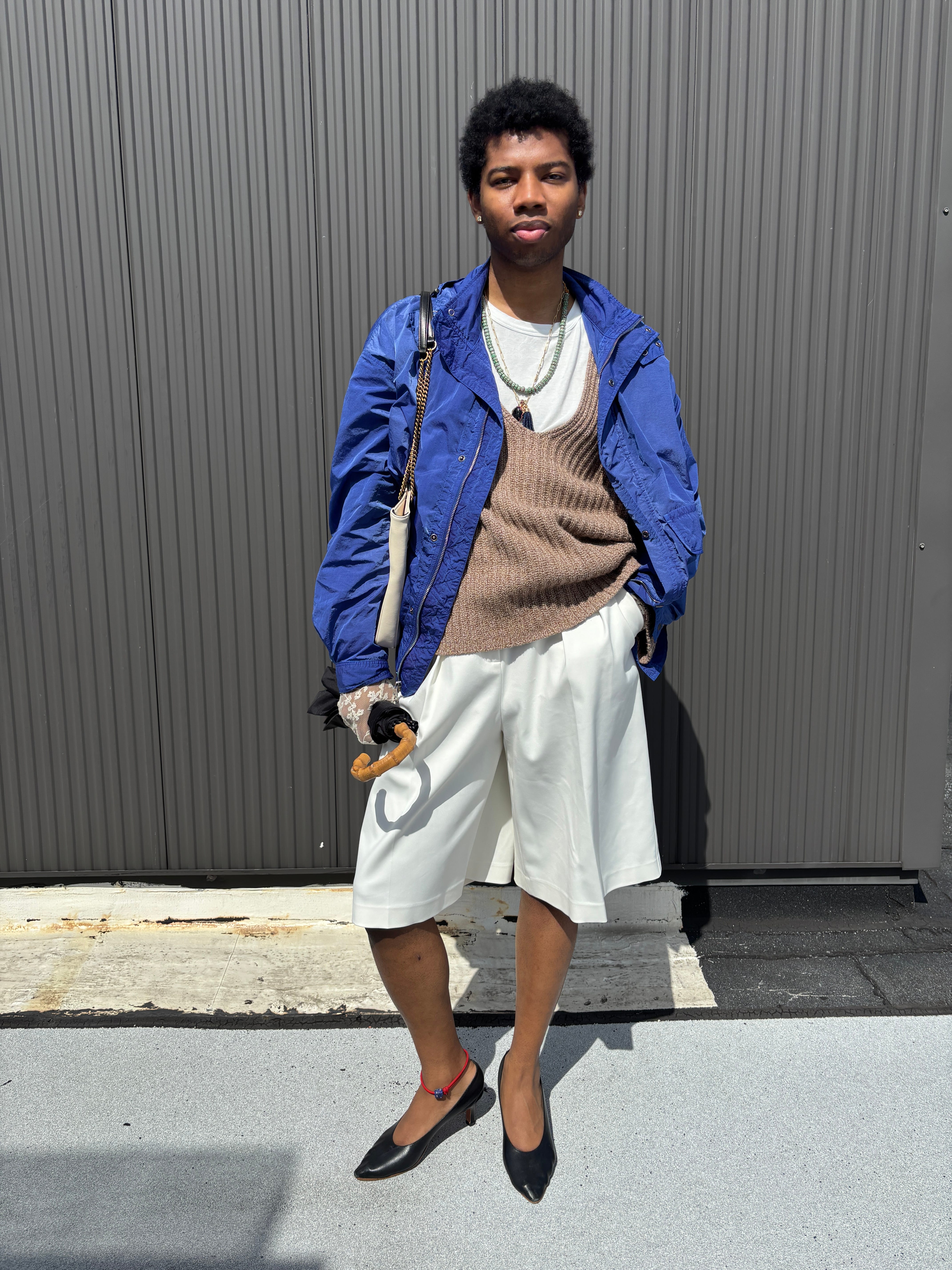 【Jasmine】Simple Project シャツジャケット I can stand the rain and the wind - by Jalil Johnson