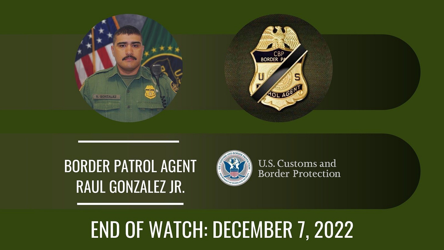 Border Patrol Agent Raul Gonzalez was killed in a crash that occurred a little over two years ago while he was pursuing illegal immigrants at high speed in the Rio Grande Valley Border Patrol Sector.