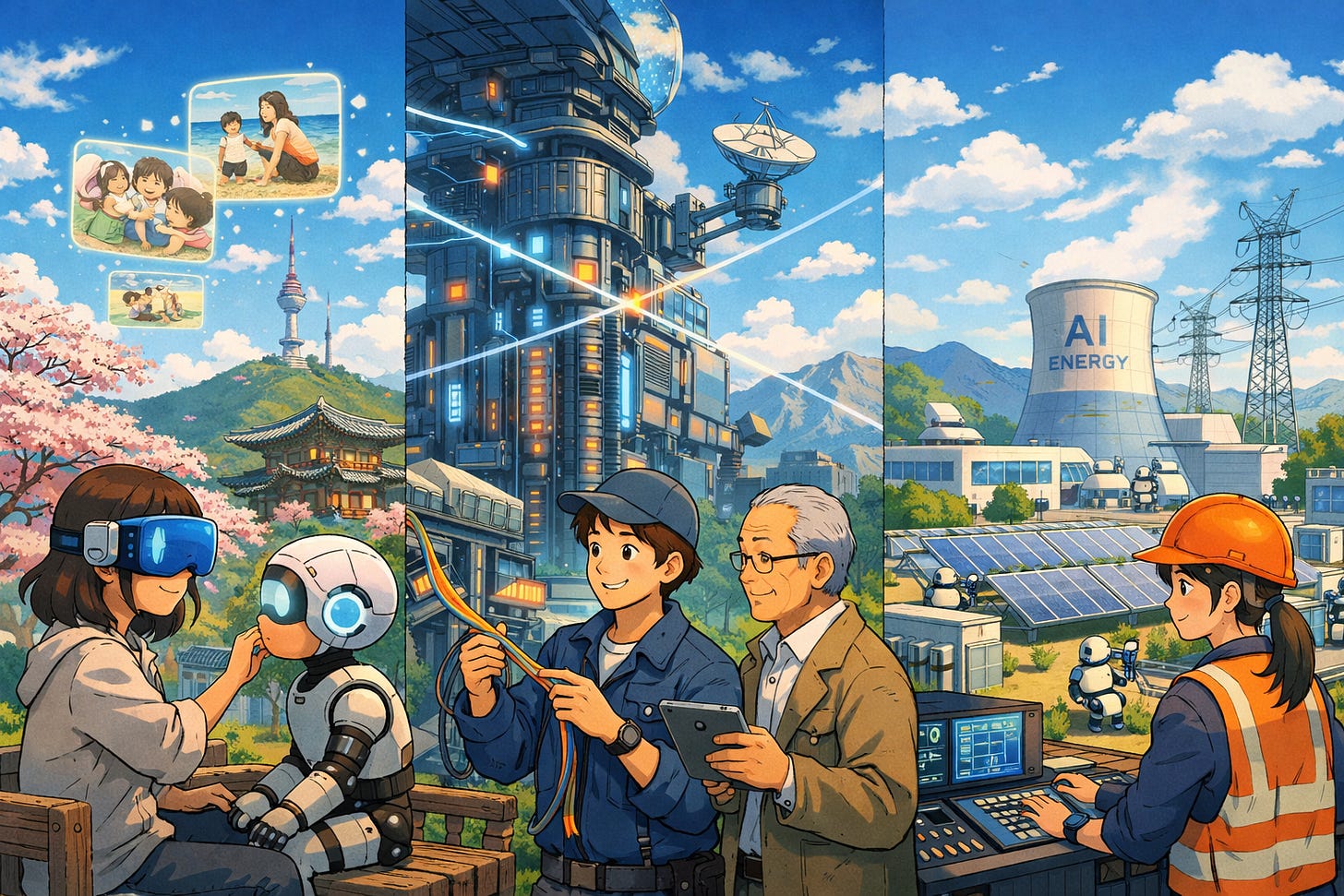 Ghibli tech landscapes Ghibli tech landscapes