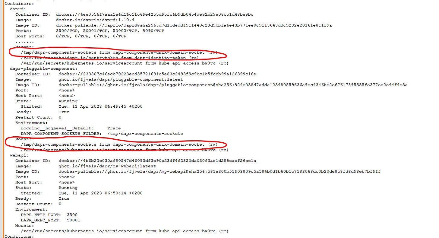 Volume mounts entre containers