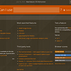 Can I Use: Okamžitá kontrola kompatibility prohlížečů 