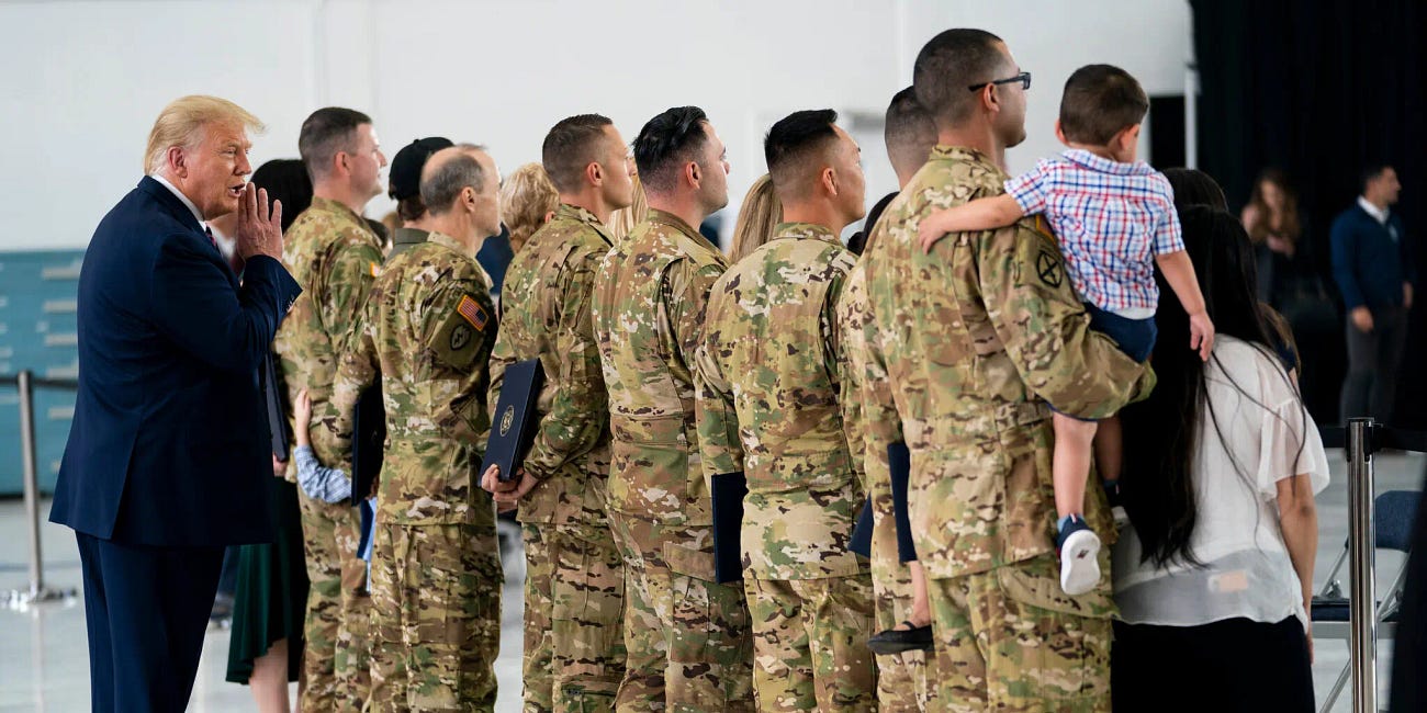 156. Federalizing the California National Guard 