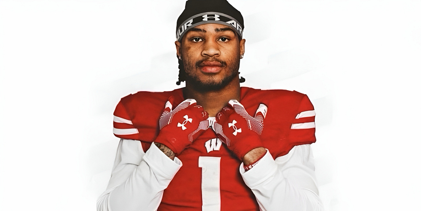 Wisconsin Badgers transfer safety Marvin Burks Jr. Wisconsin Badgers transfer safety Marvin Burks Jr.