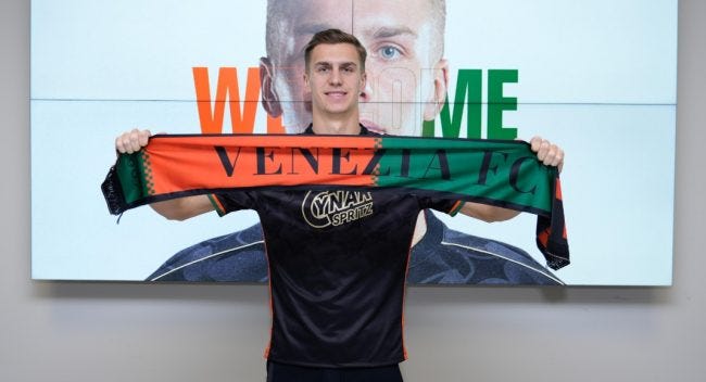 Venezia, ufficiale l'arrivo di Daniel Fila dallo Slavia Praga: gli  aggiornamenti | Triveneto Goal