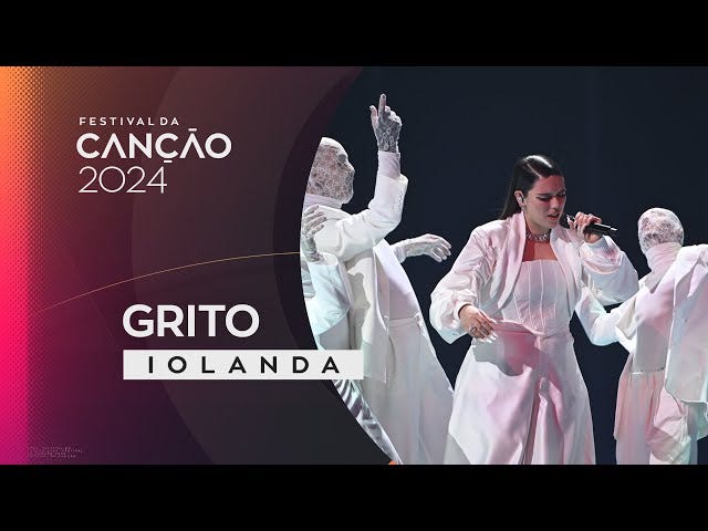 iolanda – Grito | 1ª Semifinal | Festival da Canção 2024 - YouTube