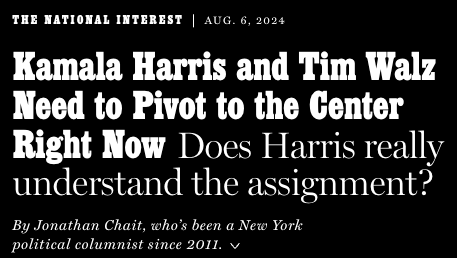 Headlines from Jonathan Chait.