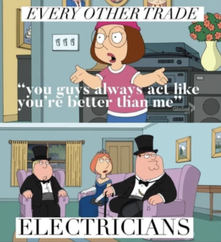 Substack profile picture for @electricians