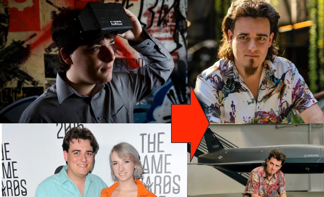 Palmer Luckey, the eccentric billionaire behind Anduril Industries, exemplifies a striking transformation that has become increasingly common among Silicon Valley’s tech elite...