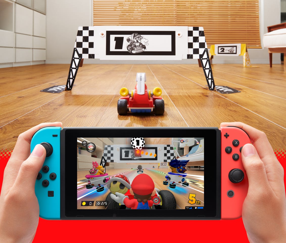 Nintendo brings Mario Kart into the real world with AR RC cars