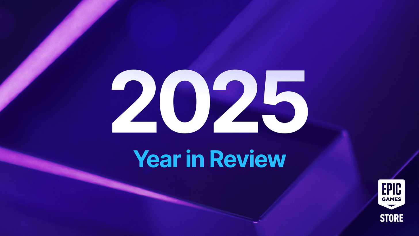 Epic Games Store 2025 Year in Review - Epic Games Store