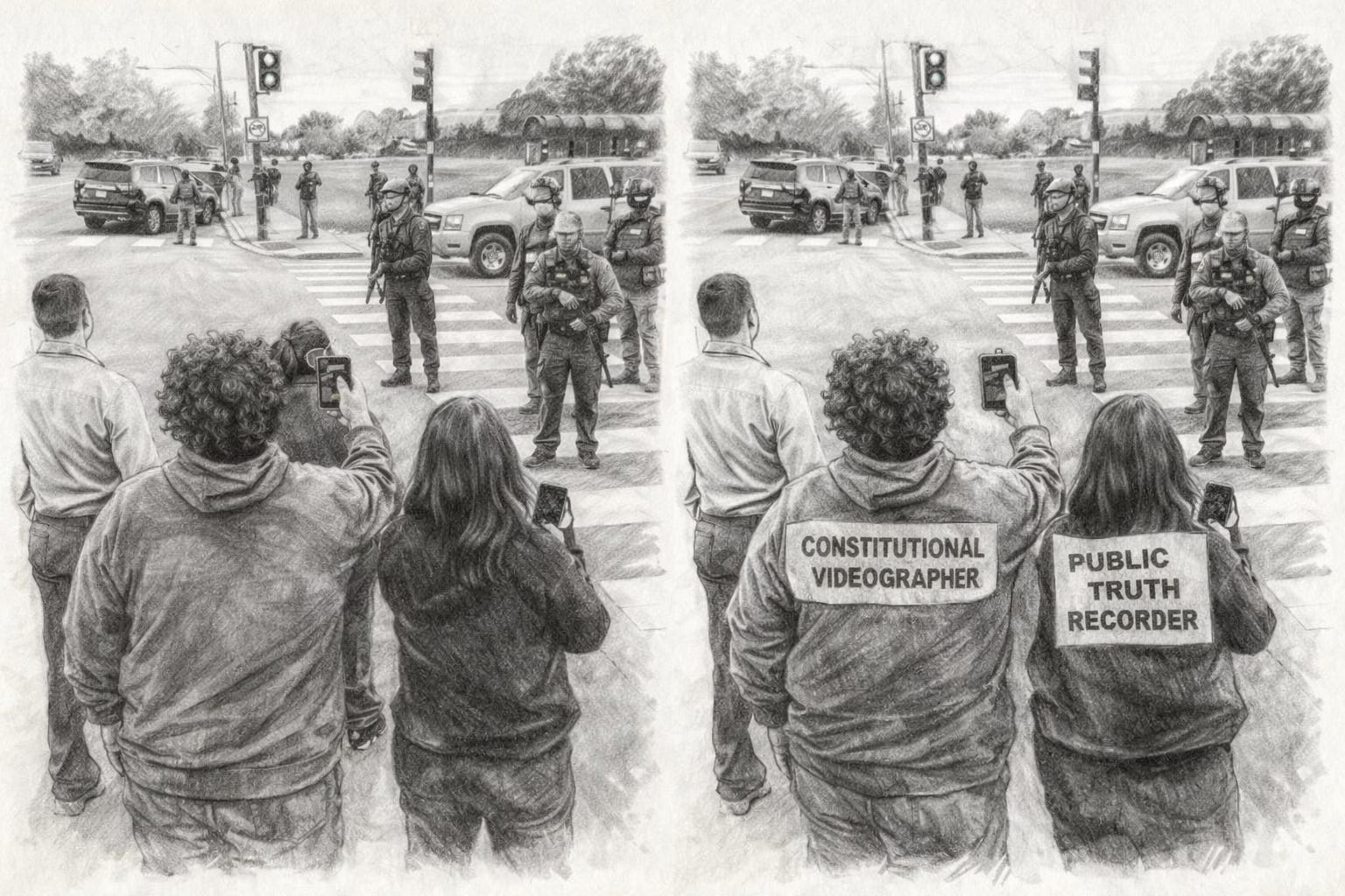 Progressive Enforcement Empowering Lawful Citizen Witnesses During Federal Enforcement Activities