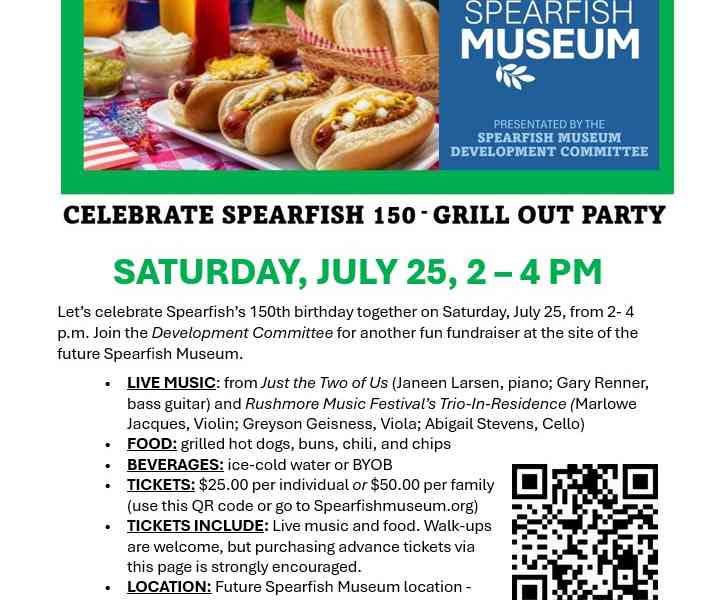 Spearfish Museum Grill Out Party Spearfish Museum Grill Out Party