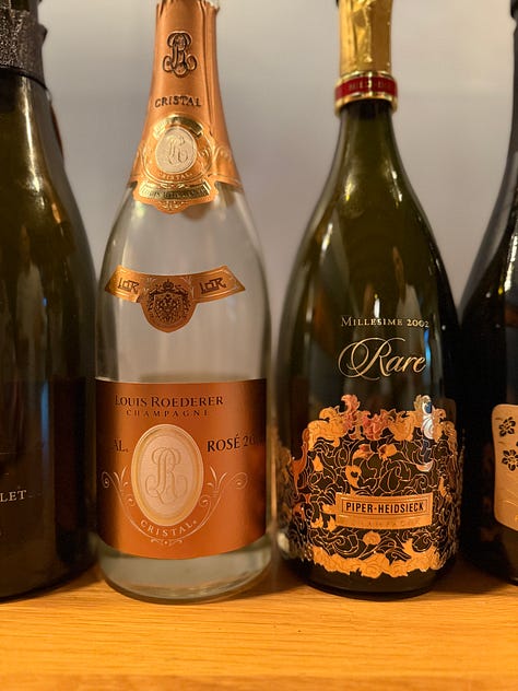 Champagne tasting