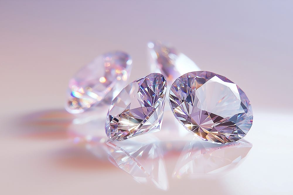 Polished diamonds