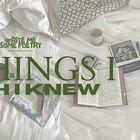 Things I wish I knew before I started writing.