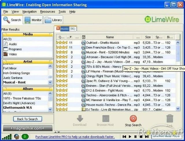 LimeWire : r/nostalgia