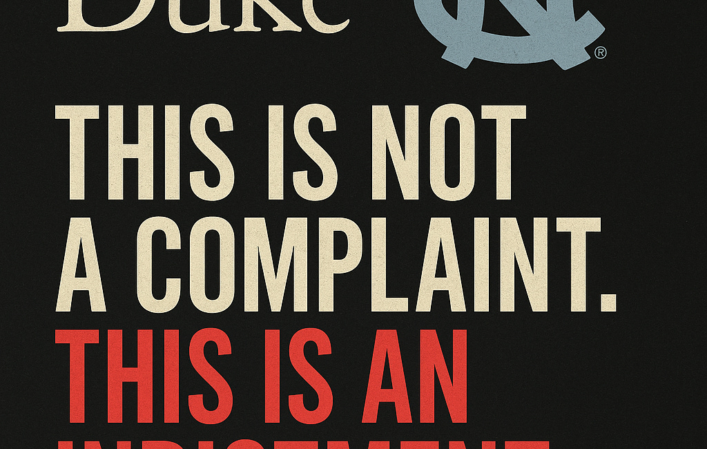 This Is Not a Complaint. This Is an Indictment.