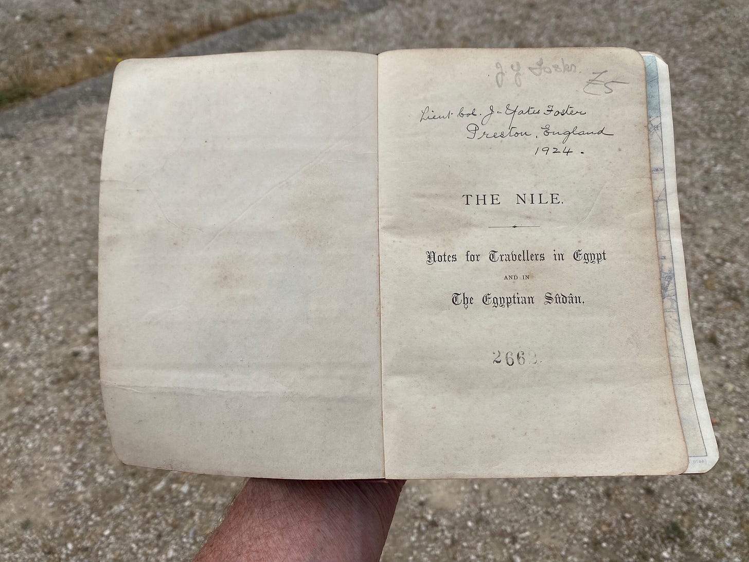 The Nile: Notes for Travellers in Egypt whose previous custodian was Lieutenant-Colonel Jo Yates Foster The Nile: Notes for Travellers in Egypt whose previous custodian was Lieutenant-Colonel Jo Yates Foster