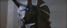Anubis' helmet, looking like a jackal.