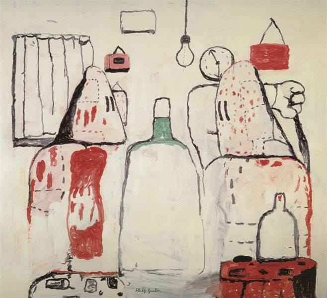 Bad habits, 1970 - Philip Guston