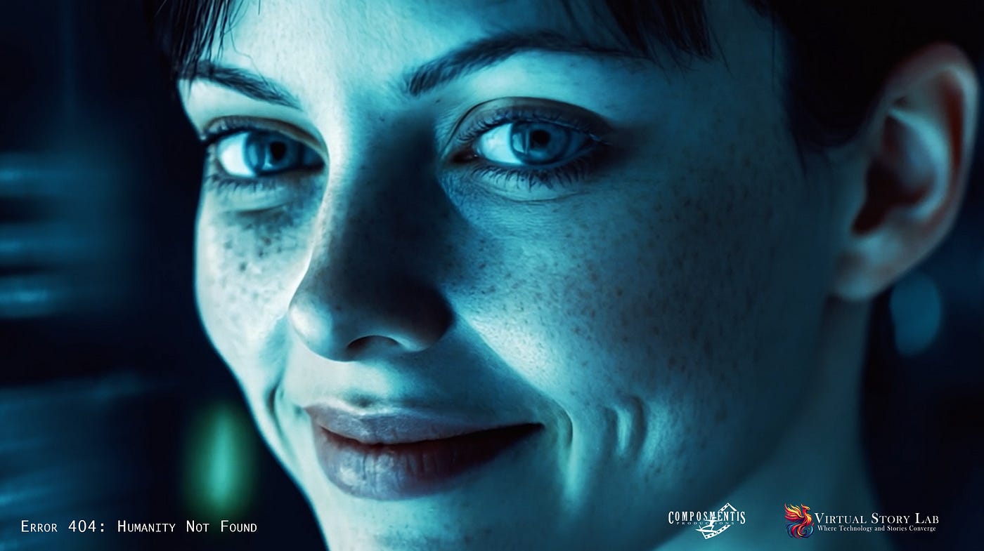 Close up headshot of Cypher played by Fin