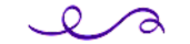purple calligraphic swirl