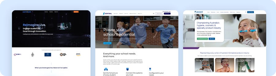 Client websites