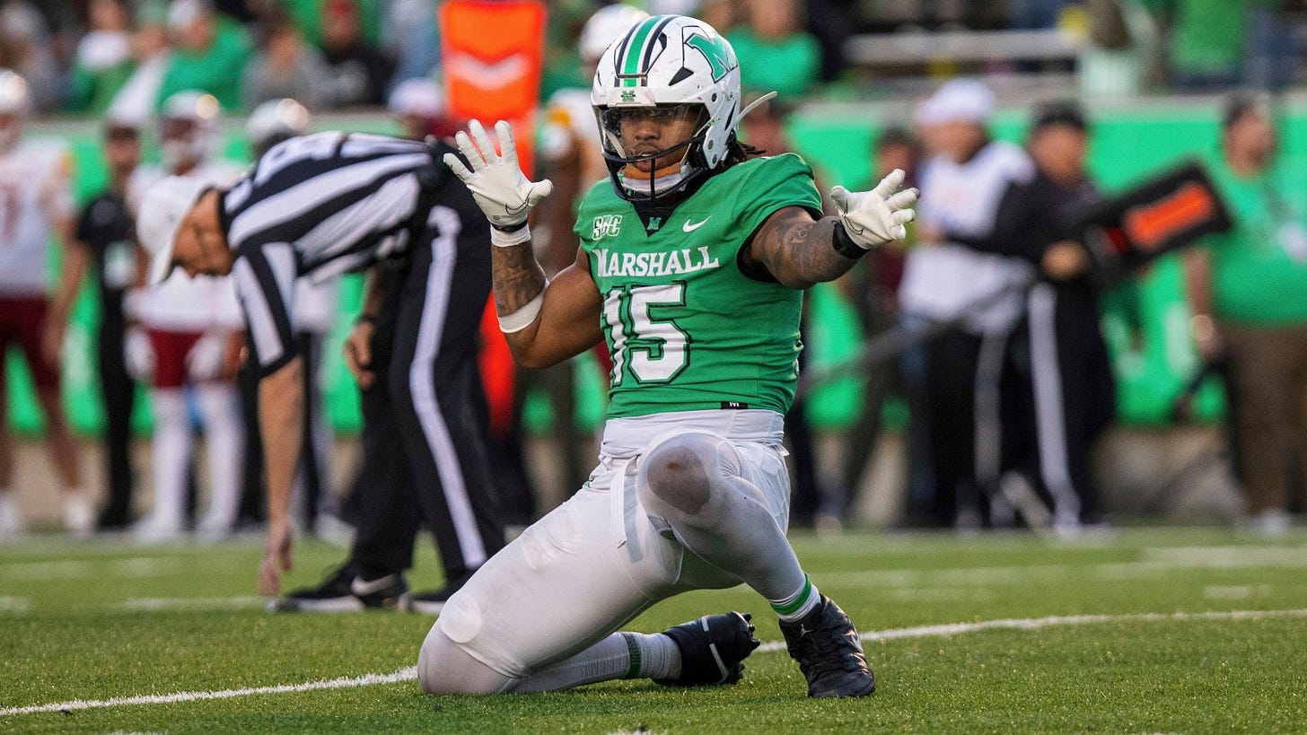Former Lafayette star Mike Green left UVA for Marshall, shined there and  has declared for NFL draft – The Virginian-Pilot