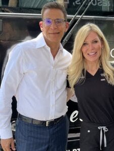 Dr. Ralph Garramone and his wife, Jen Couture