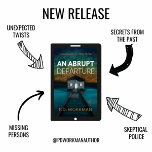 An Abrupt Departure Tropes Map - unexpected twists - secrets from the past - missing persons - skeptical police
