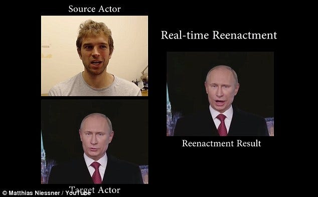 Experts warn 'deepfakes' videos of politicians could be manipulated | Daily  Mail Online