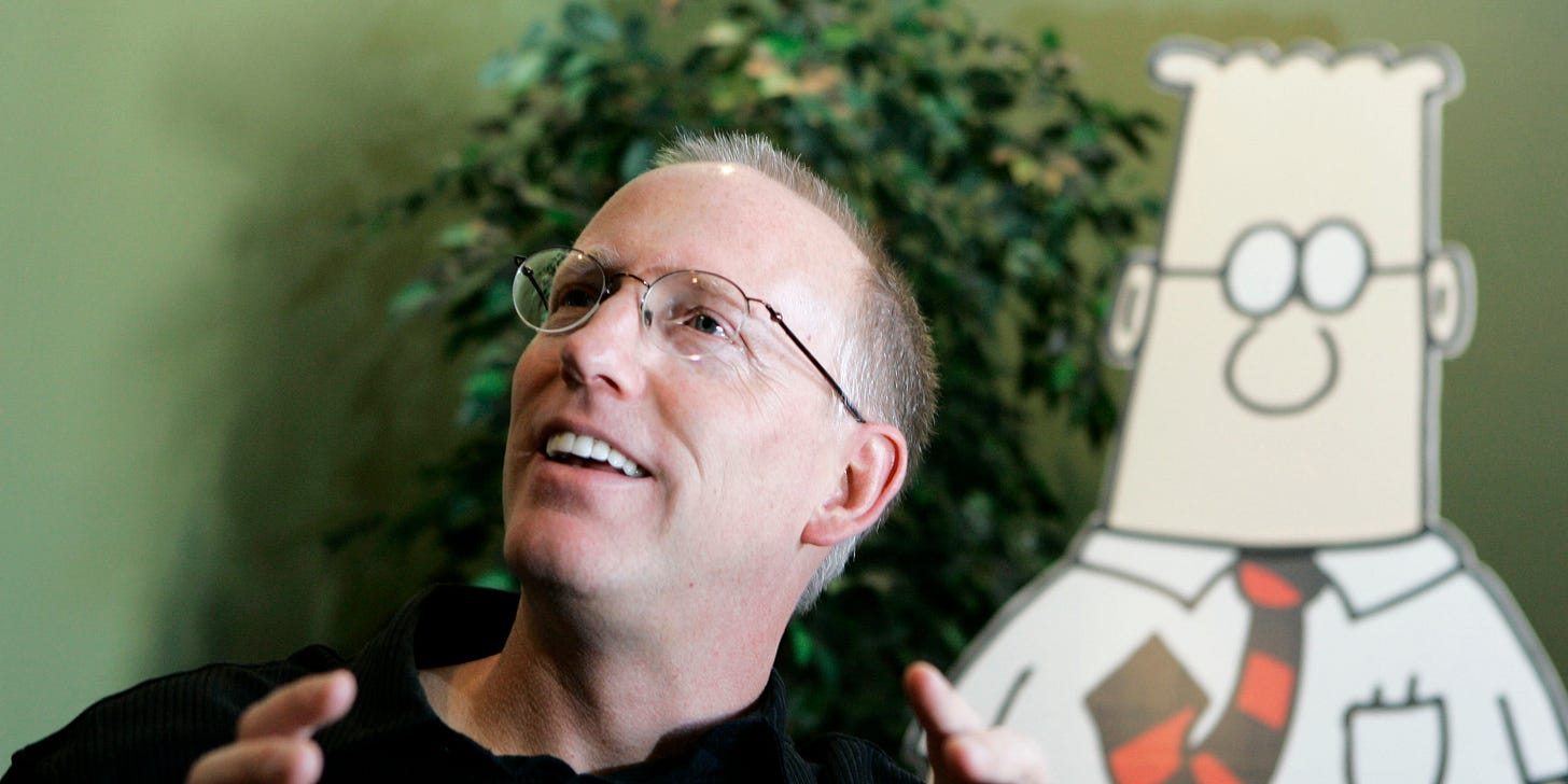 Scott Adams Echoes White America’s Resentful History of “Helping” Others