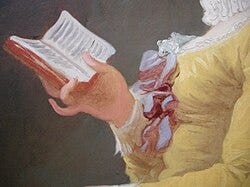 La Lectora (Jean-Honoré Fragonard)