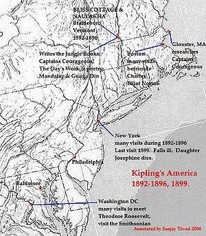 Rudyard Kipling's America 1892–1896, 1899 Rudyard Kipling's America 1892–1896, 1899