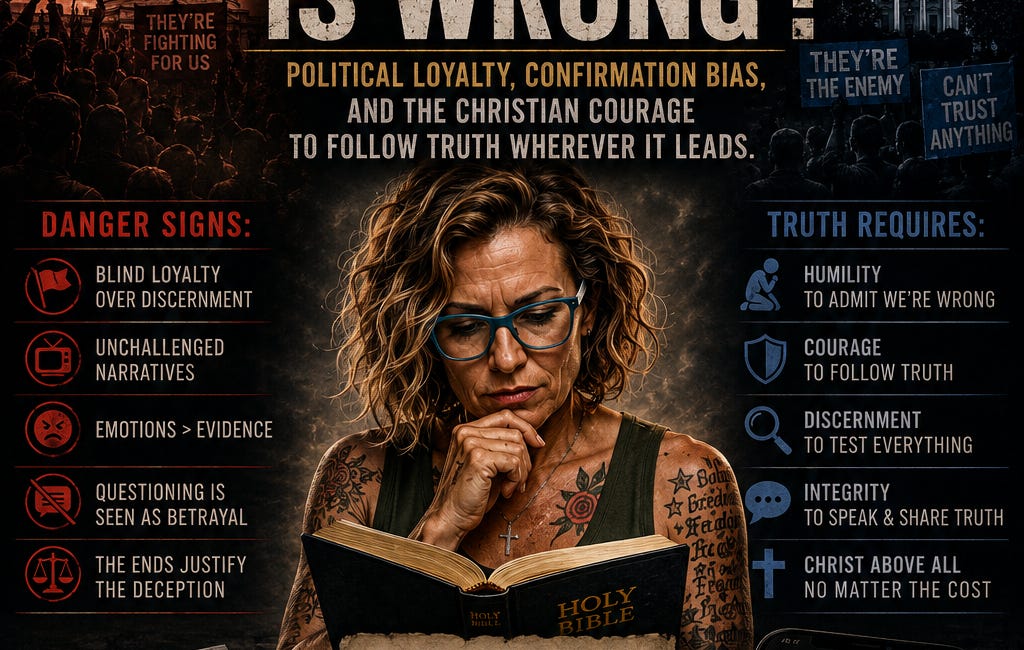 TRUTH ABOVE TRIBE PART 2 OF 3 WHAT IF MY SIDE IS WRONG?