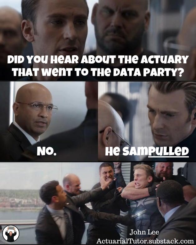 Did you hear about the actuary that went to the data party?