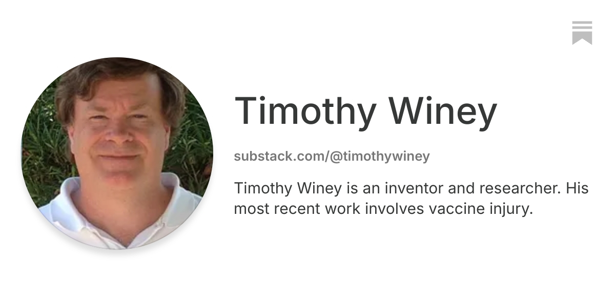 Timothy Winey | Substack