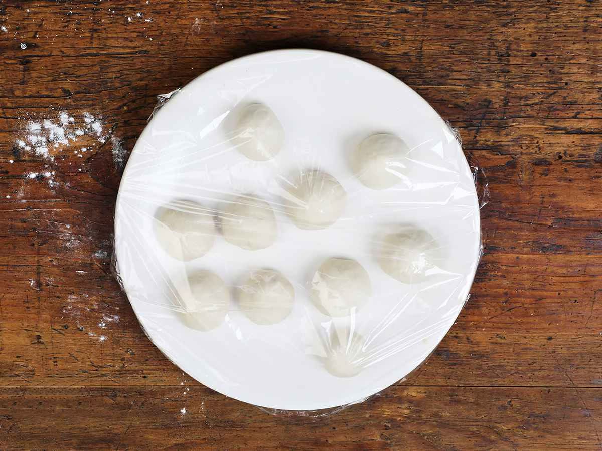 Buñuelo Dough Balls Covered