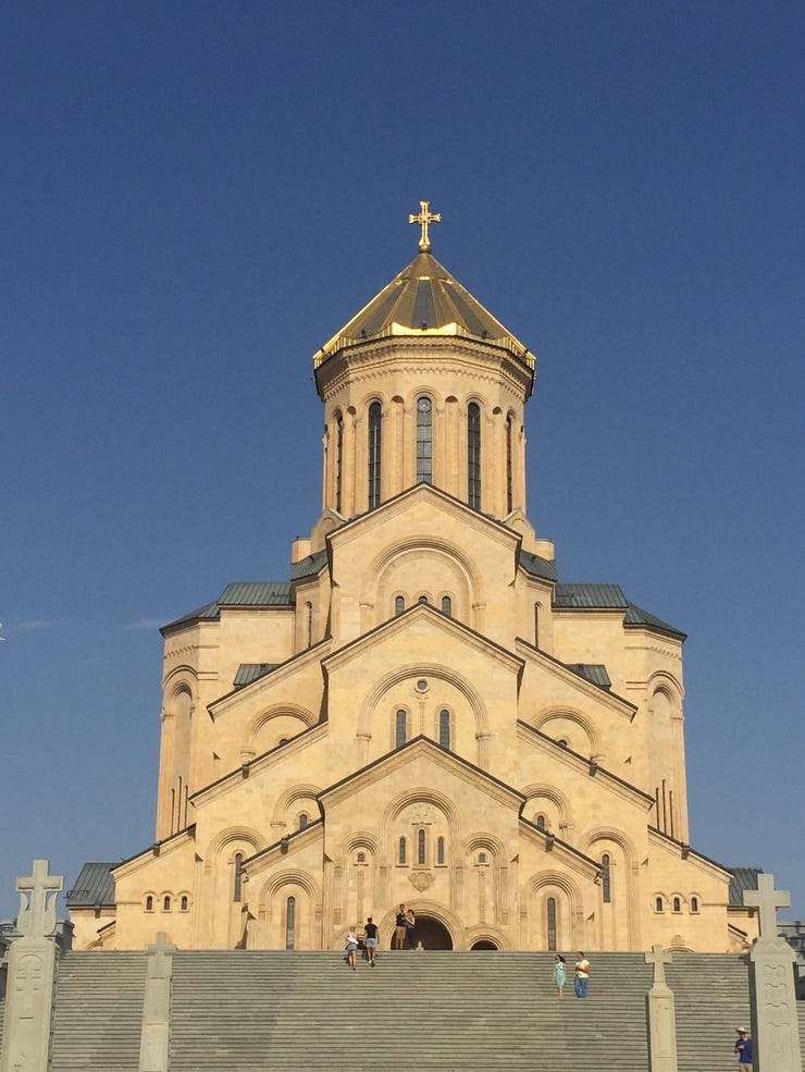 Holy Trinity Cathedral in Tbilisi, from my Instagram - @peteVII