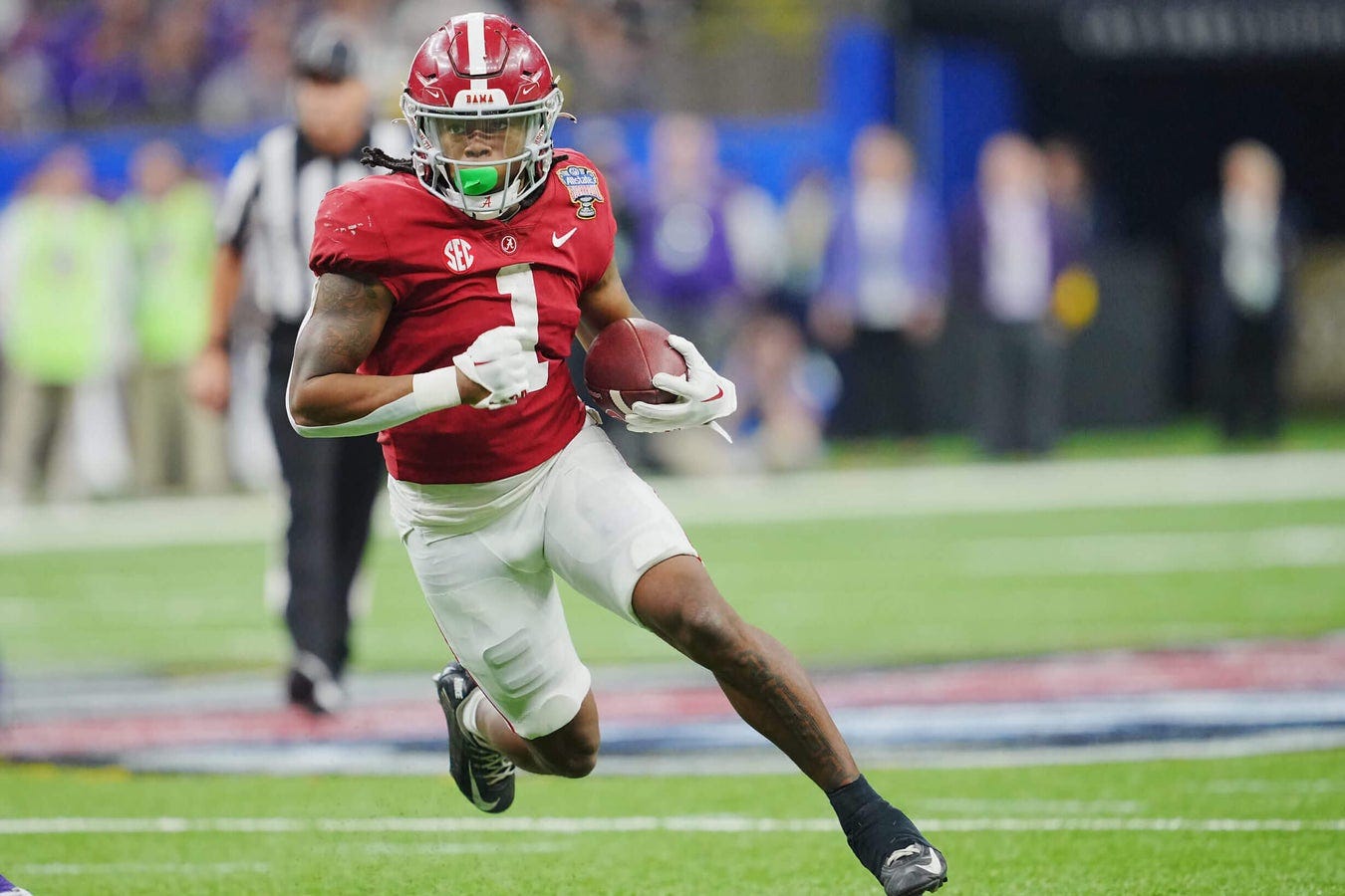 What we learned about Lions rookie RB Jahmyr Gibbs from his college film - The Athletic What we learned about Lions rookie RB Jahmyr Gibbs from his college film - The Athletic