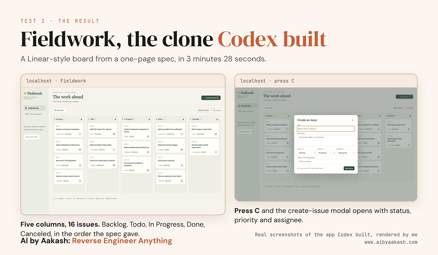Fieldwork, the clone Codex built Fieldwork, the clone Codex built
