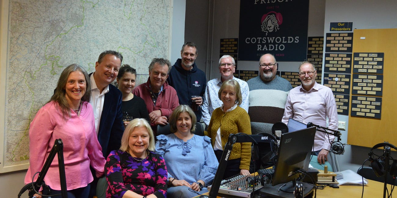 Happy birthday Cotswolds Radio!