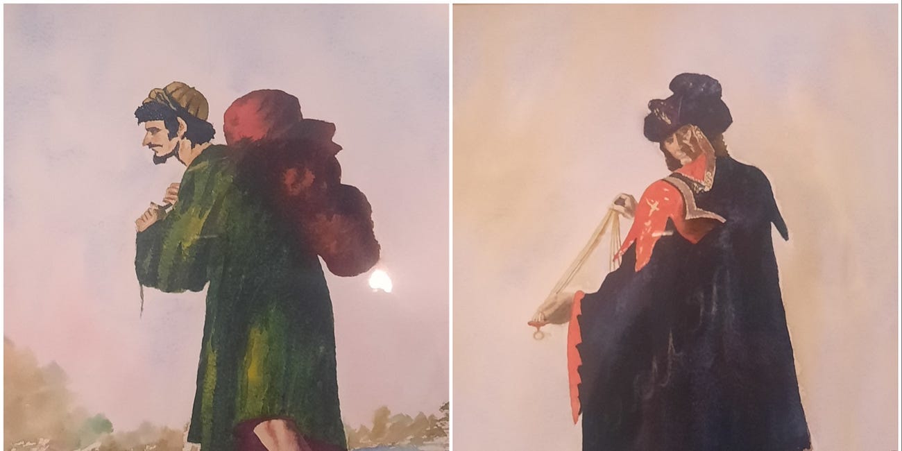 Lost watercolours find the spotlight in Bishop Auckland