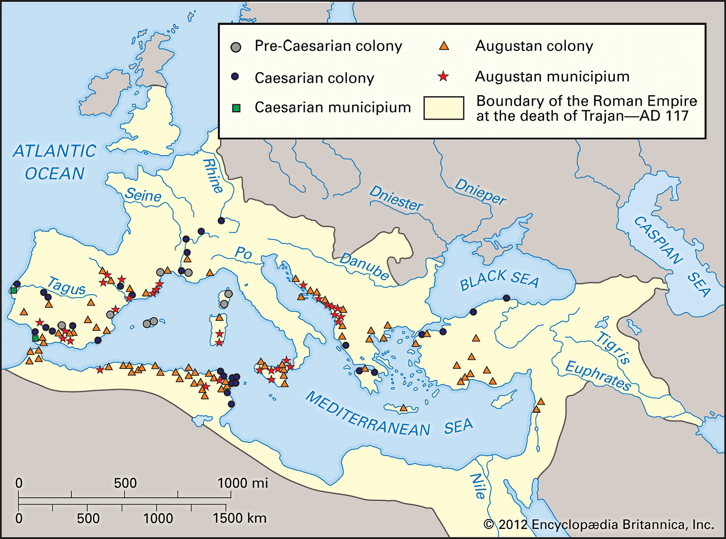 Roman Empire at its greatest extent in 117 AD taken from https://cdn.britannica.com/43/1043-050-CA993CCB/extent-Roman-Empire-117-ce.jpg